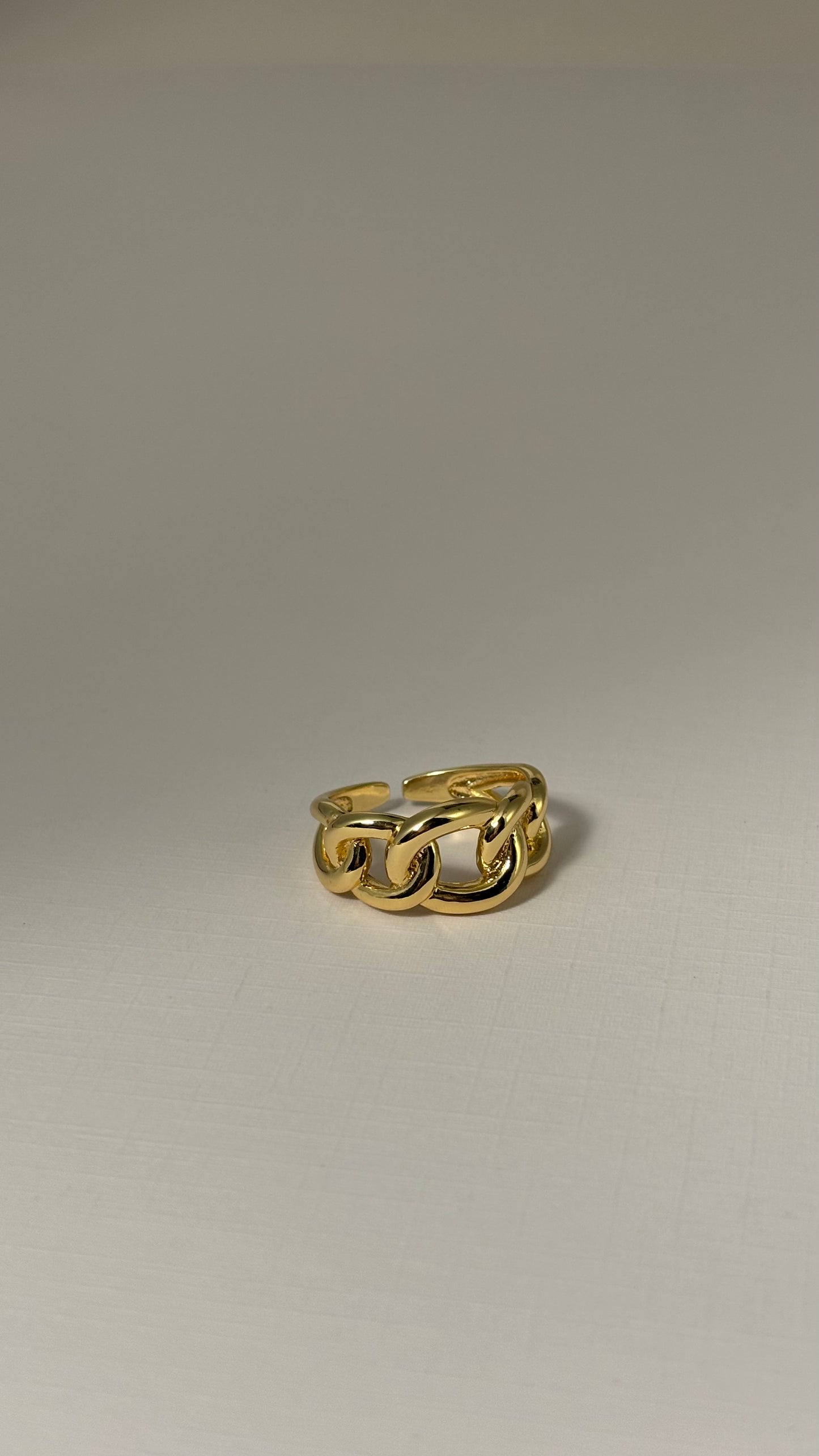 Cubana 14k gold plated ring - Guayaba