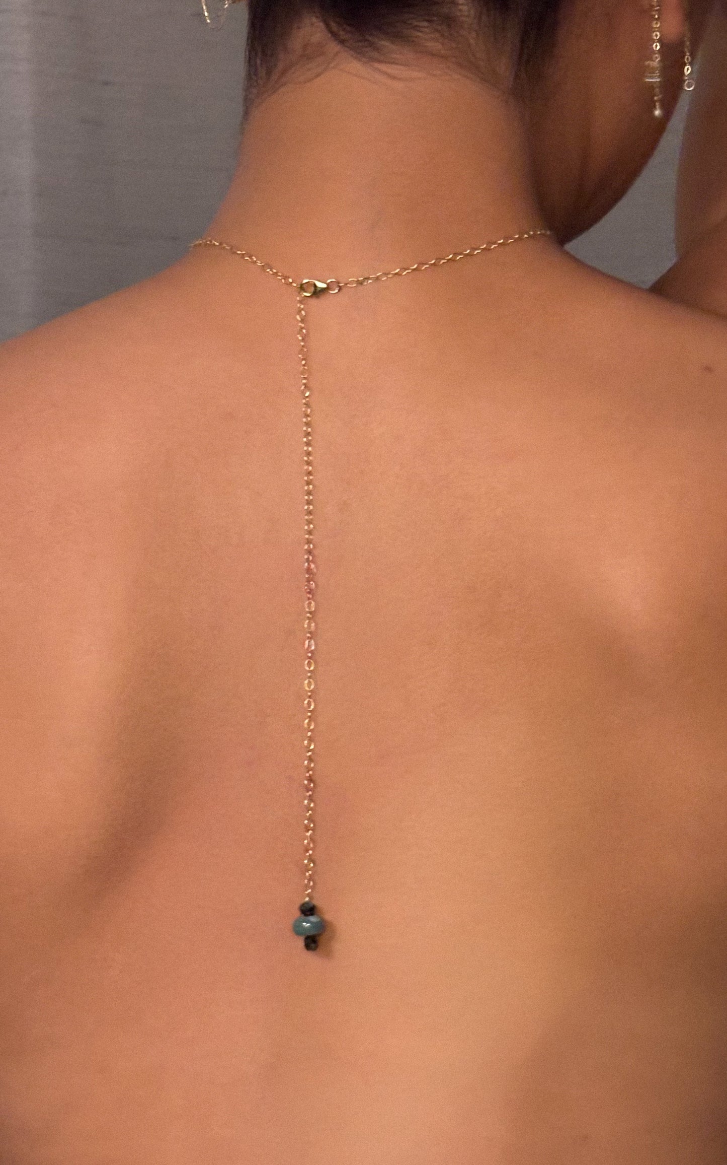 El yunque gold filled 14/20 backdrop necklace