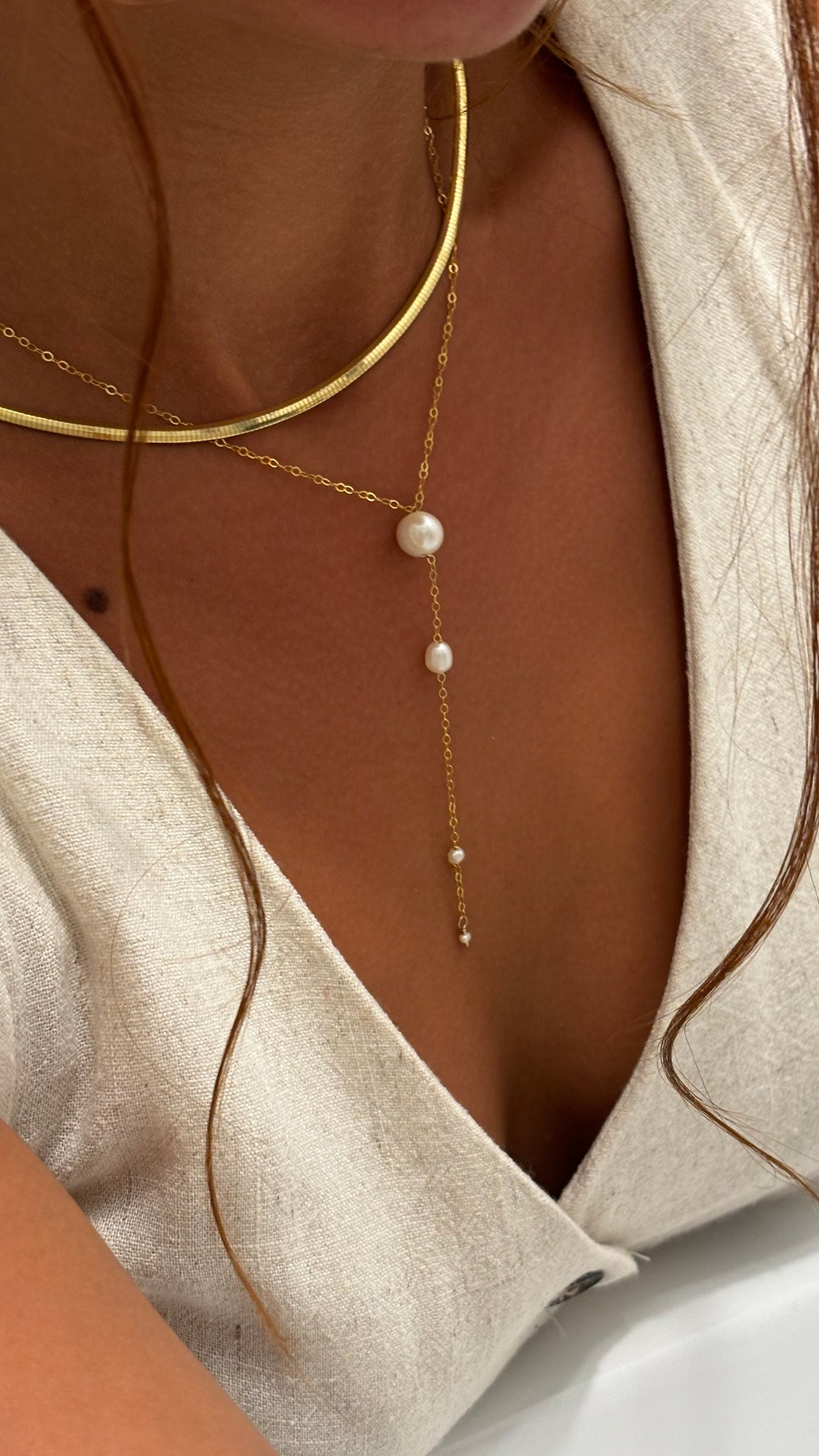 Caribe gold filled 14/20 necklace