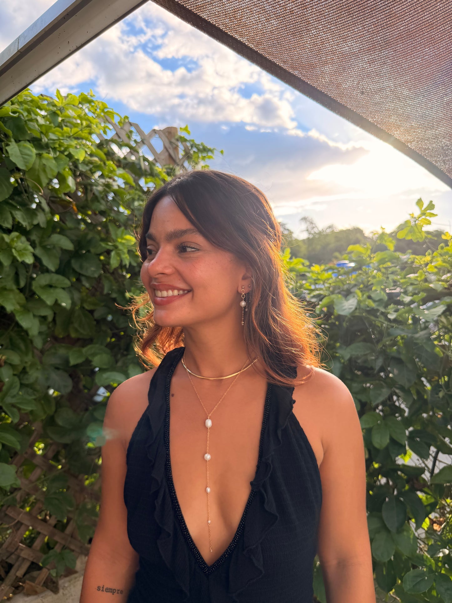 Customizable Pearl Necklace – 14/20 Gold Filled, Choose Length & Pearl Count