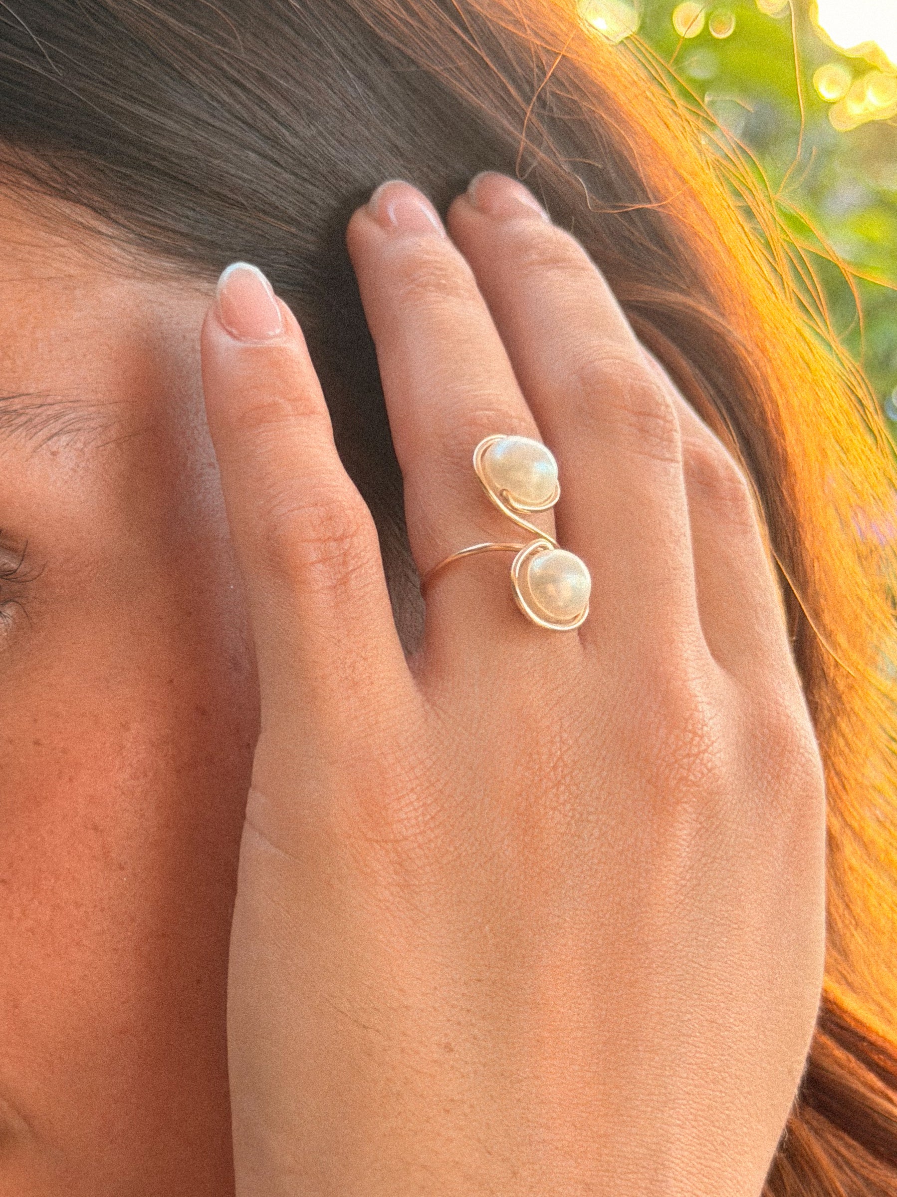 Mesaria gold filled 14/20 ring - Guayaba