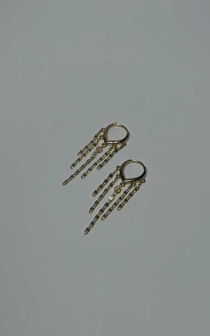 Guayaba gold Earrings - 14k gold plated - Guayaba