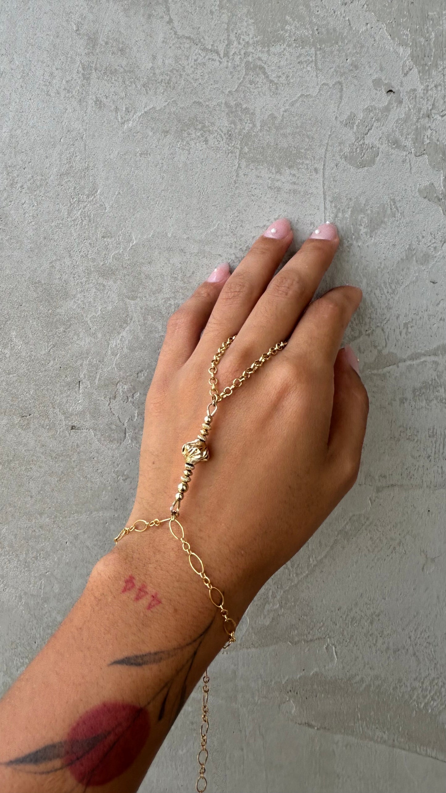 14/20 gold filled Ballaja hand chain