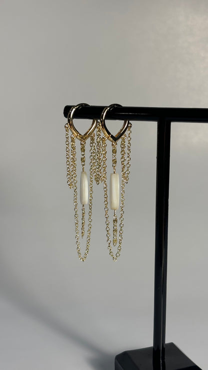 Gala Earrings - 14k gold plated - Guayaba