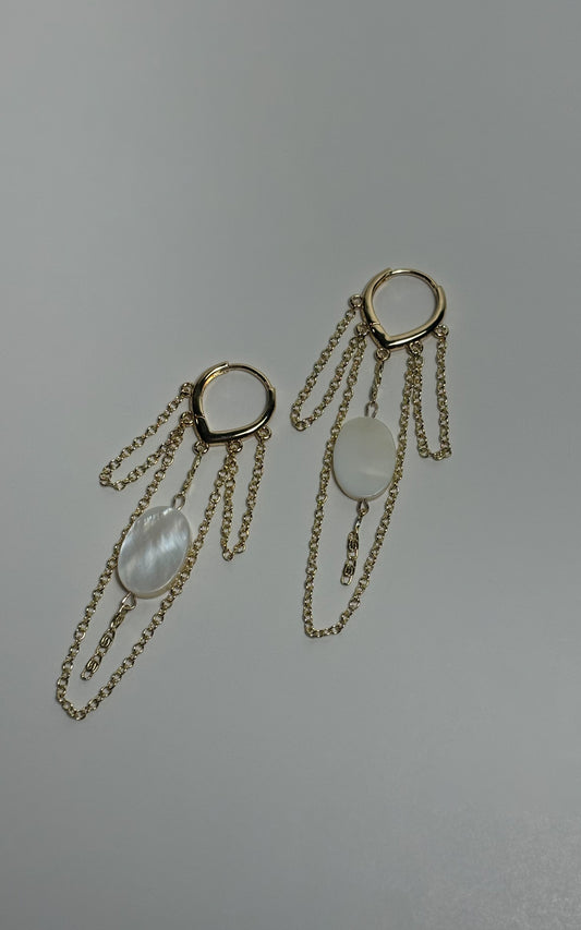 Gala Earrings - 14k gold plated