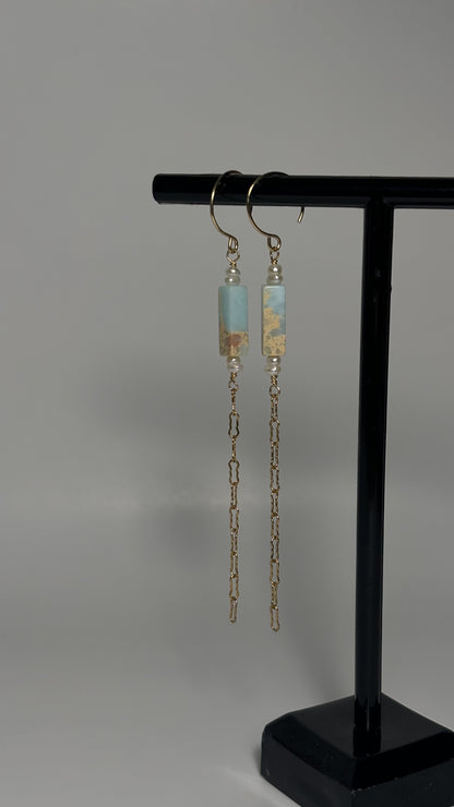 Celeste gold filled 14/20 earrings