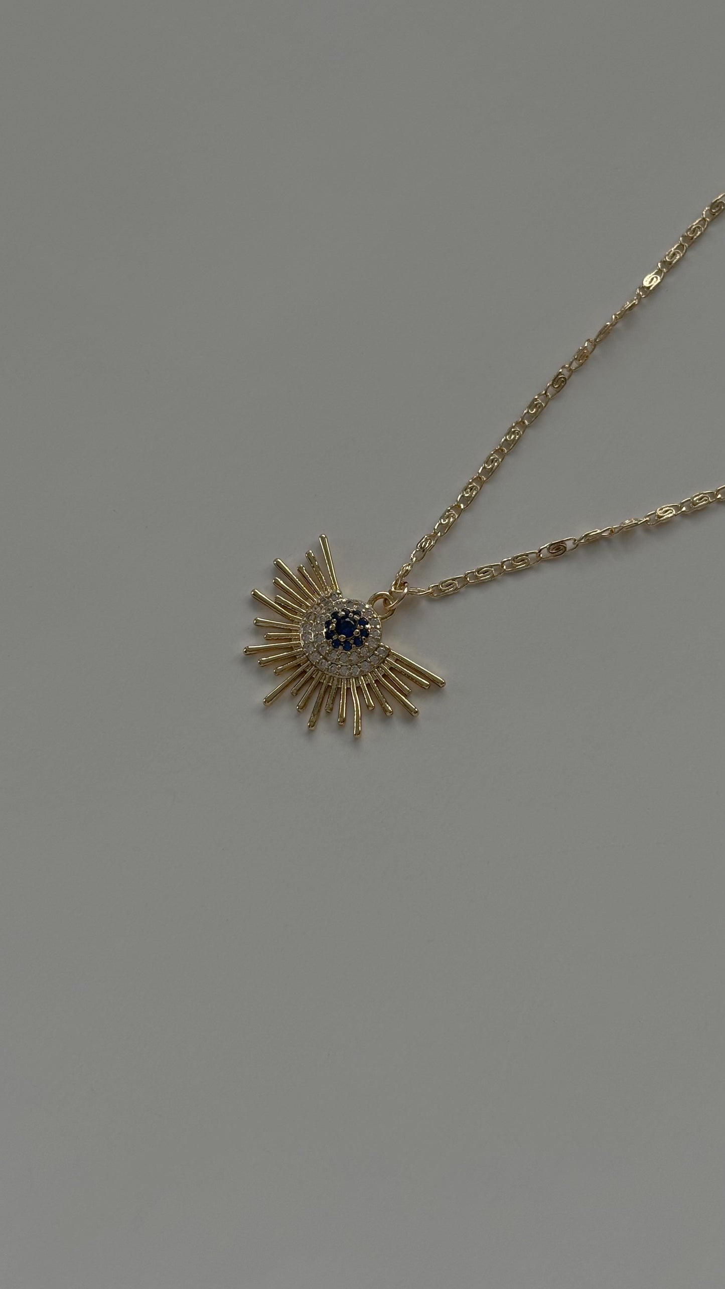 Blue sun