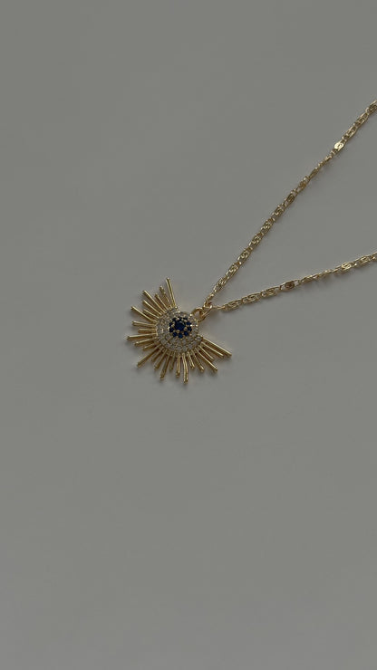 Blue sun