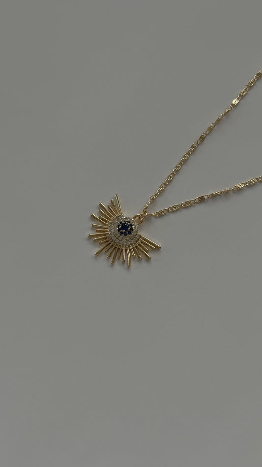 Blue sun