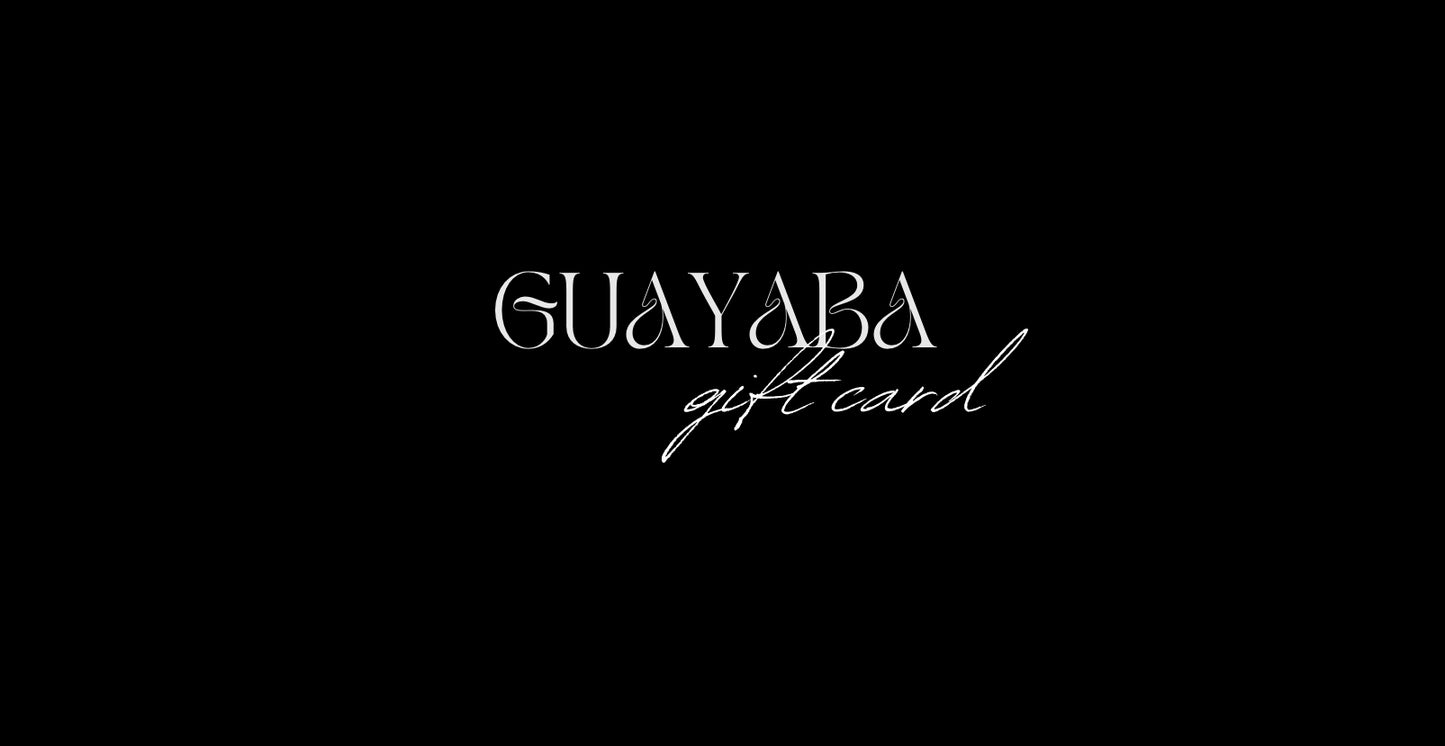 Guayaba gift card