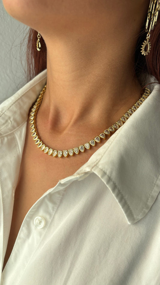 Isabel gold S925 necklace