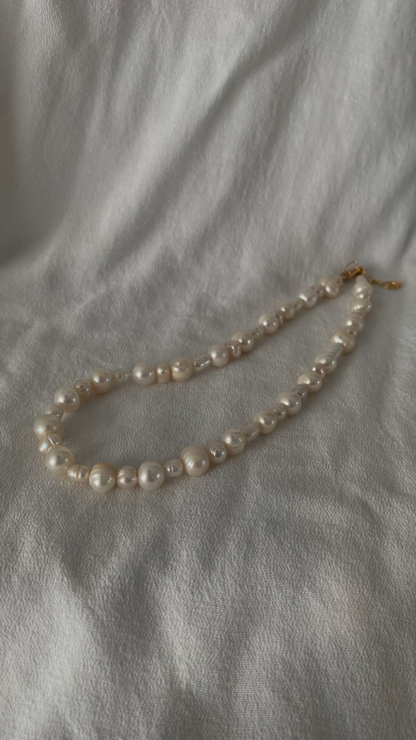 14/20 gold filled Gia pearl necklace