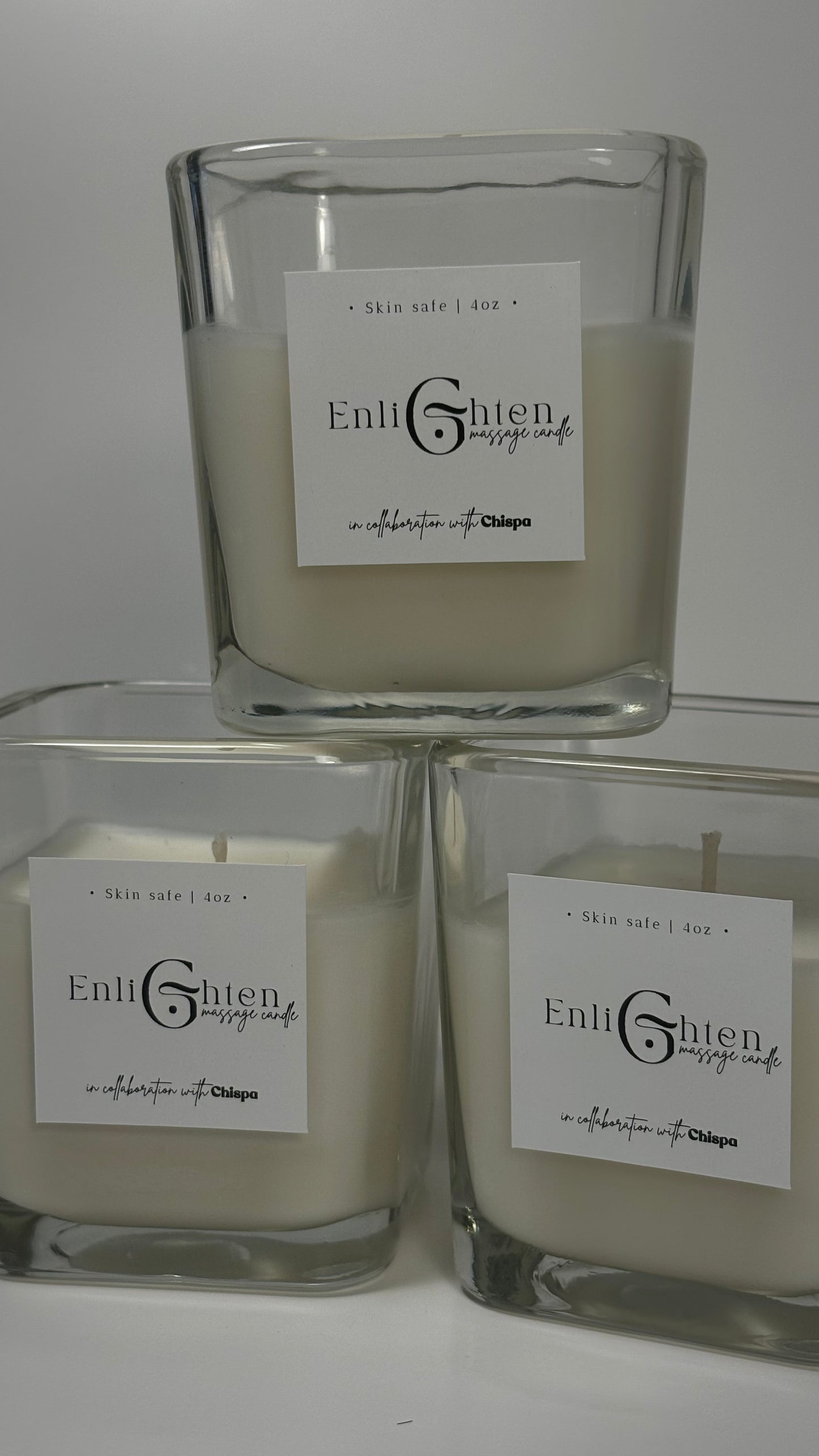 Enlighten massage candle