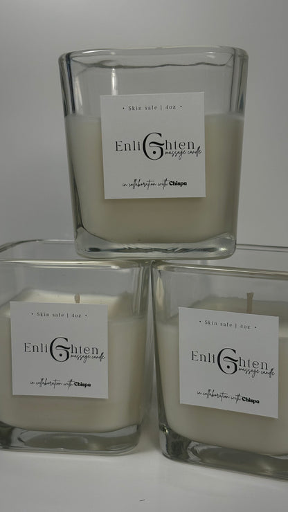 Enlighten massage candle