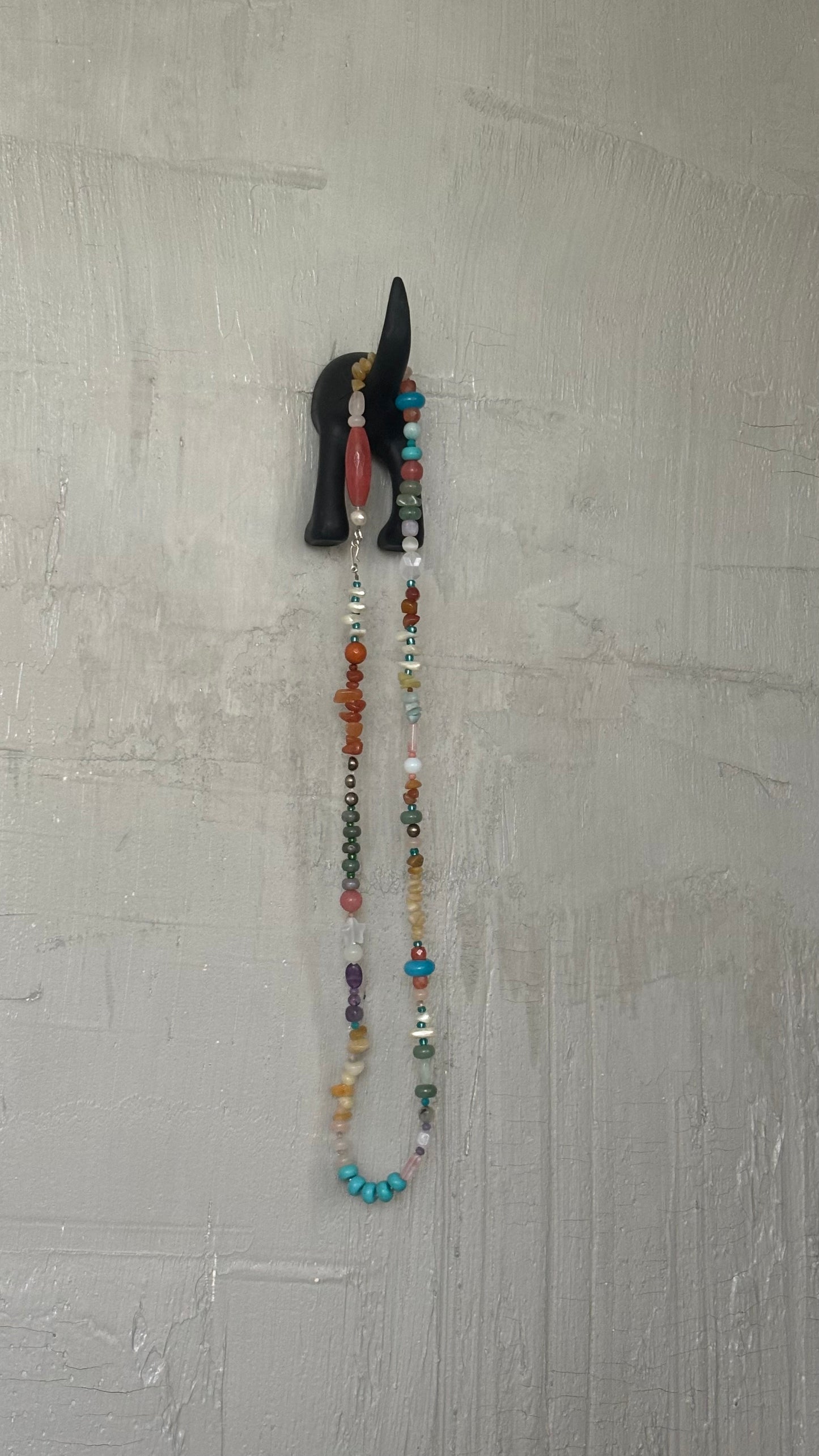 Latina gemstone body chain | S925