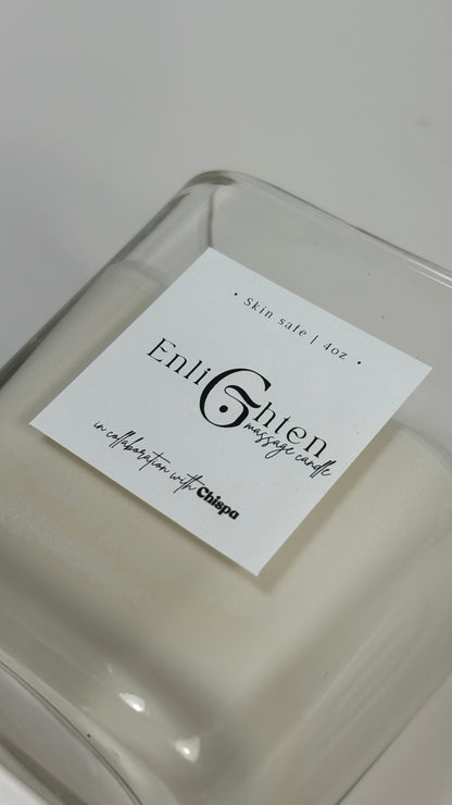 Enlighten massage candle