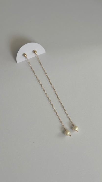 Matilisi Pearl gold filled 14/20 earrings