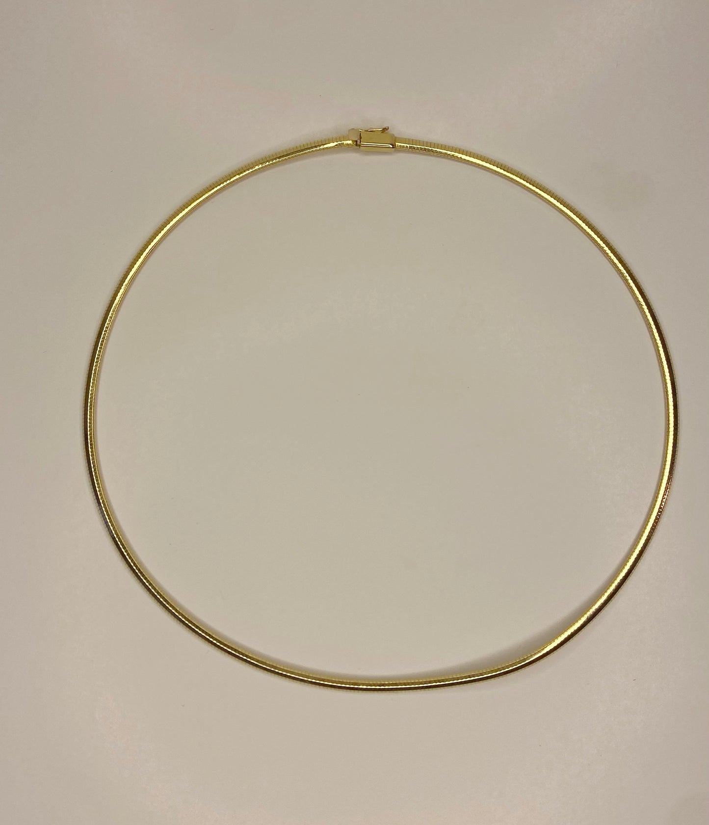 Cleopatra 14k solid gold necklace